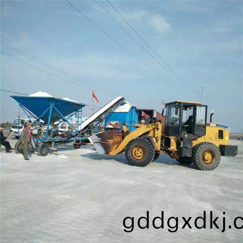 工业盐发货现场